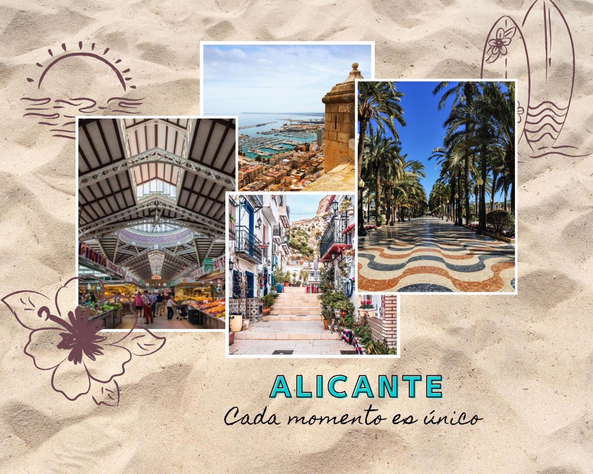 Charming Duplex - Historic Center - 7Min To Beach Alicante Exteriör bild